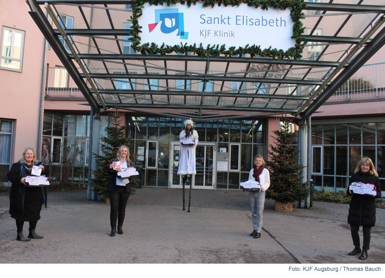 „Schutzengel to go“ für Beschäftigte der Neuburger Klinik