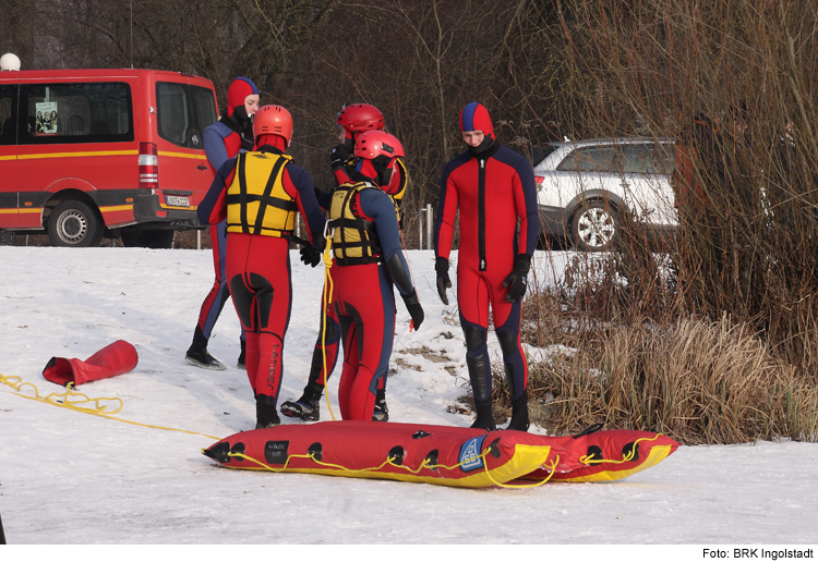 Eiswarnung der Kreiswasserwacht