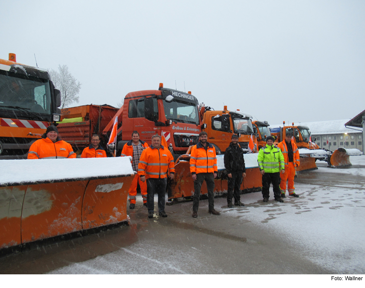 Landkreis-Winterdienst arbeitet auf Hochtouren