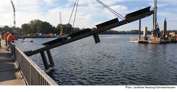 Donaubrücke 5 Tage lang gesperrt