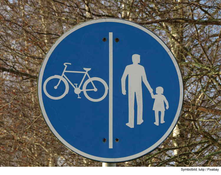 Rad- und Gehwegsanierung in der Berliner Straße