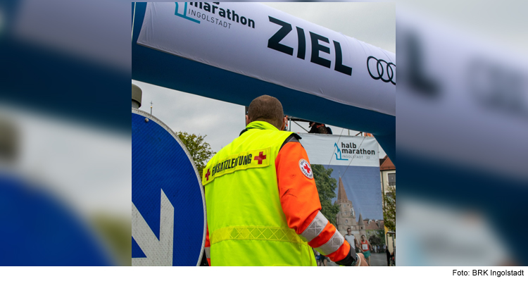 BRK Ingolstadt sichert Halbmarathon ab