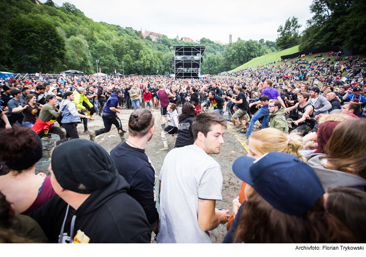 Taubertal-Festival auf der Eiswiese in Rothenburg