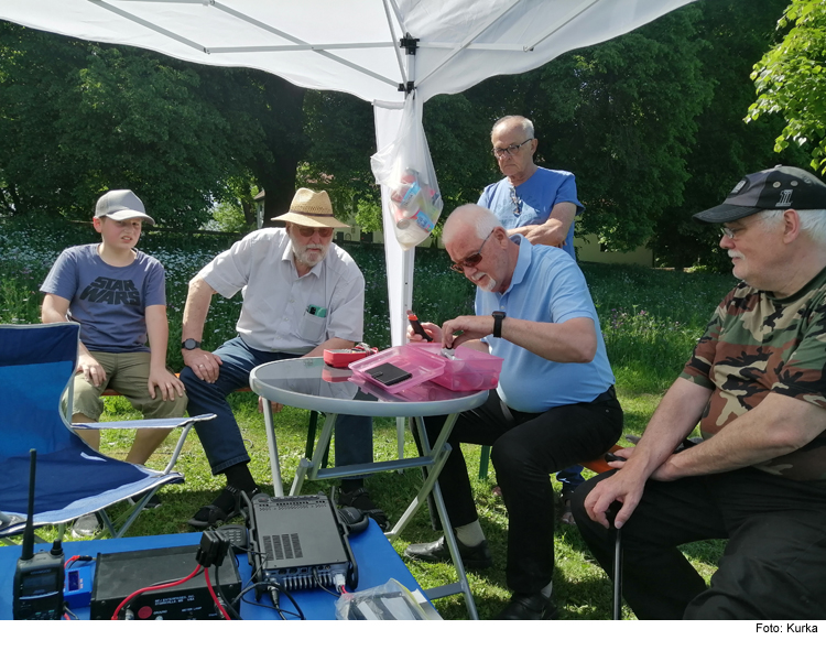 Sommerfest der Funker auf dem Kalvarienberg