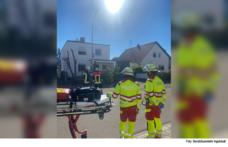 Küchenbrand in Ingolstadt