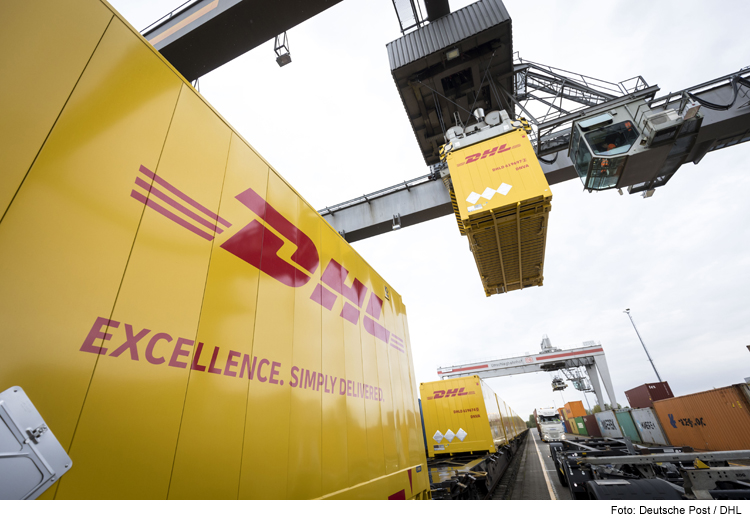 DHL-Pakete aus Ingolstadt klimafreundlich auf der Schiene verschicken