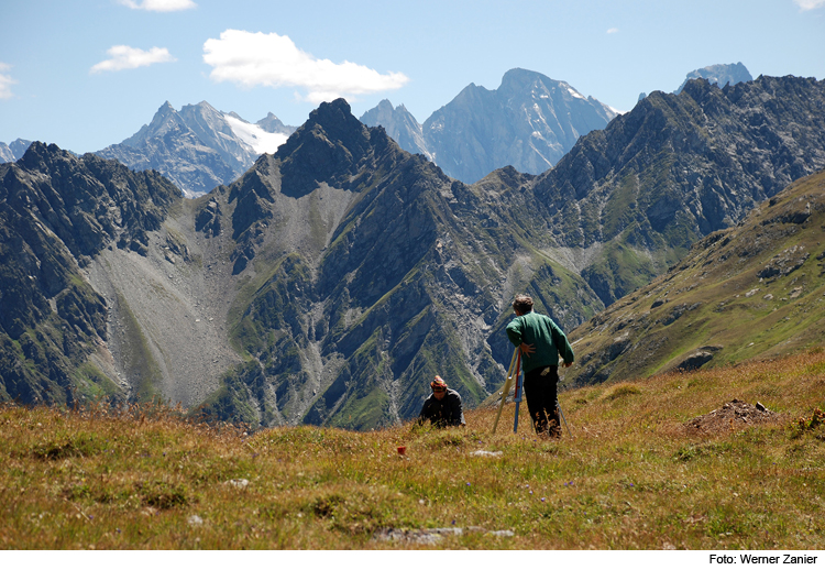 Römische Soldaten im Hochgebirge