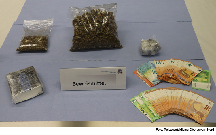 Sechs Dealer in Ingolstadt festgenommen