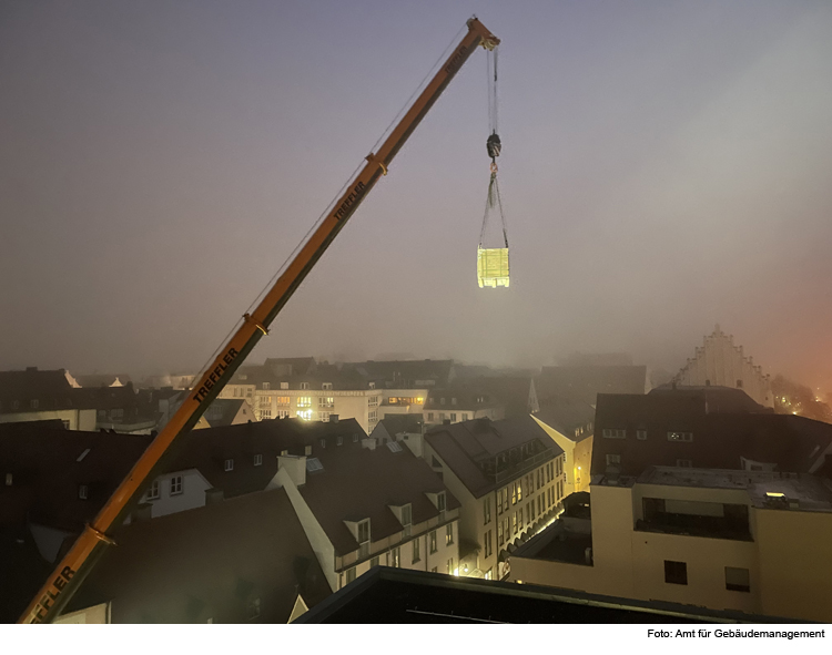 Eigener Strom für das Rathaus