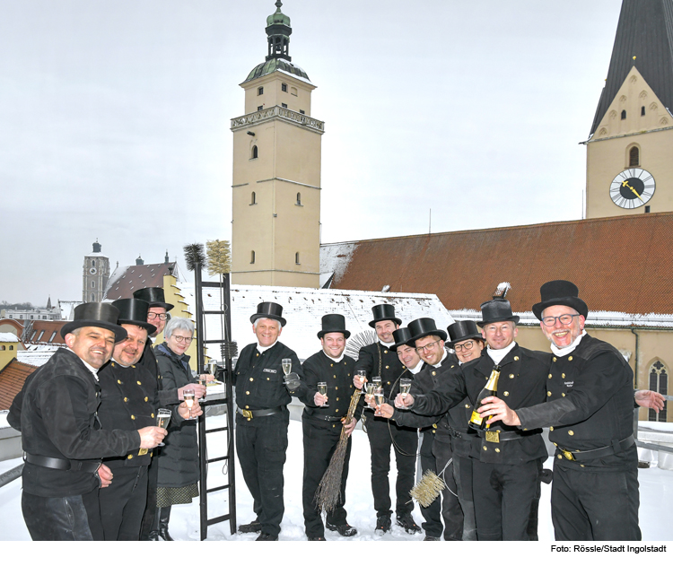 Schornsteinfeger bringen Glück