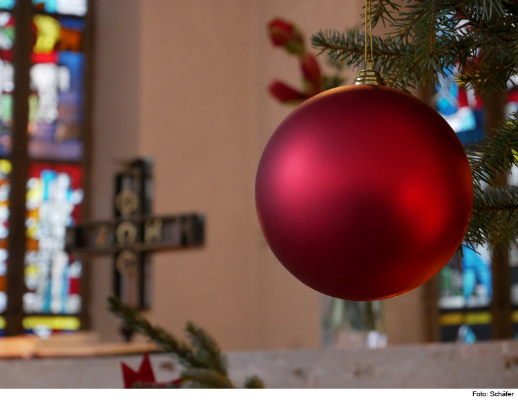 Weihnachten bei der Evangelischen Kirche