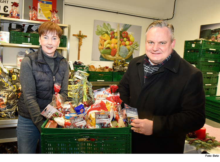 Weihnachtsspende des Oberbürgermeisters