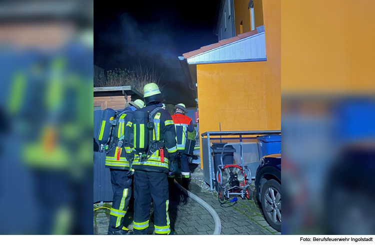 Küchenbrand in Ingolstadt