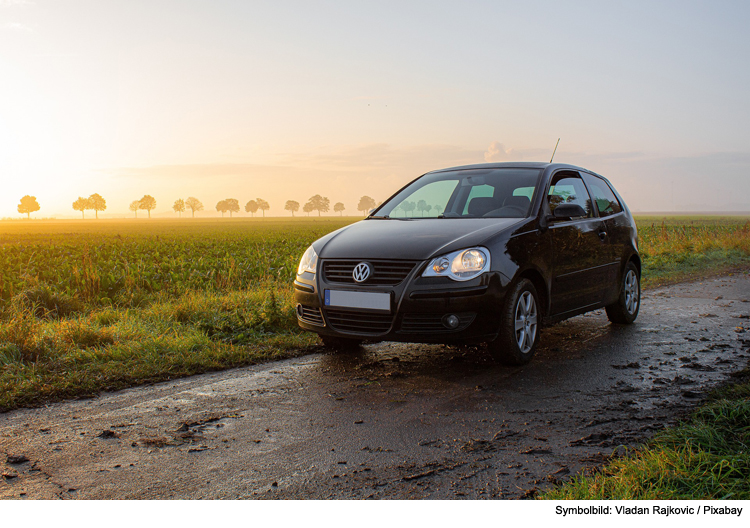 Offenbar war es ein VW Polo