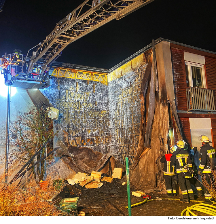 Feuer an Ingolstädter Seniorenheim: Alle Bewohner evakuiert