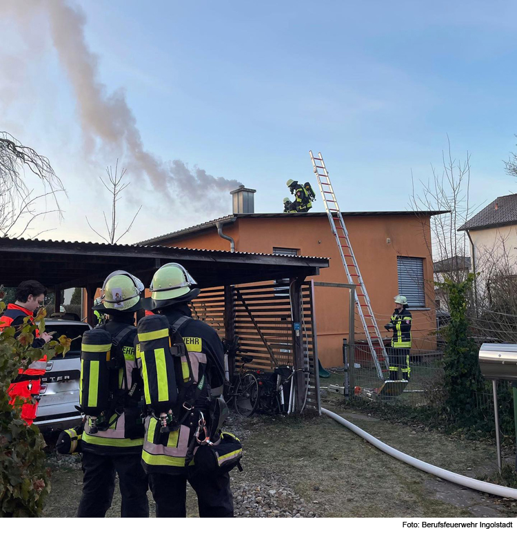 Feuerwehr ganz schön gefordert