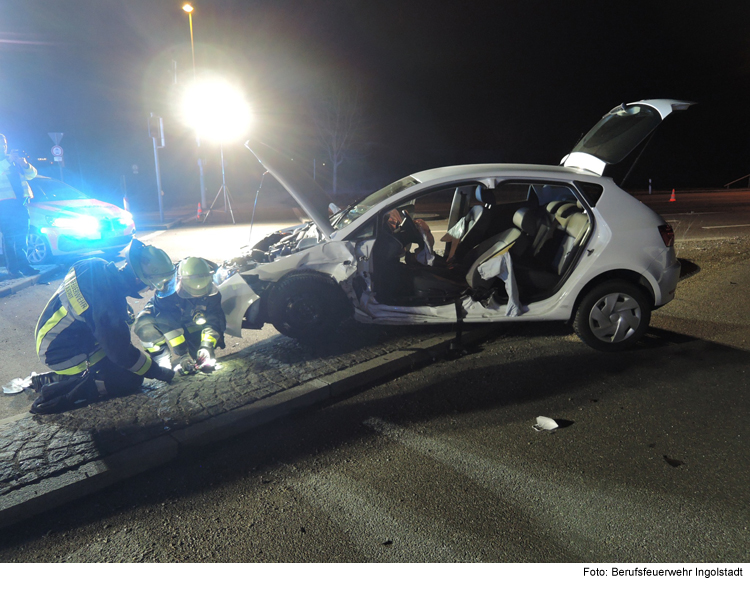 Schwerer Verkehrsunfall