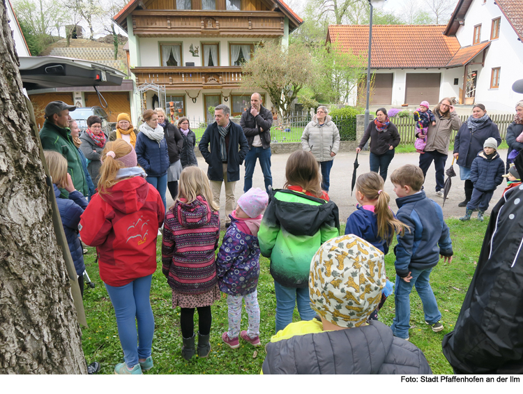 Gestaltung des neuen Spielplatzes