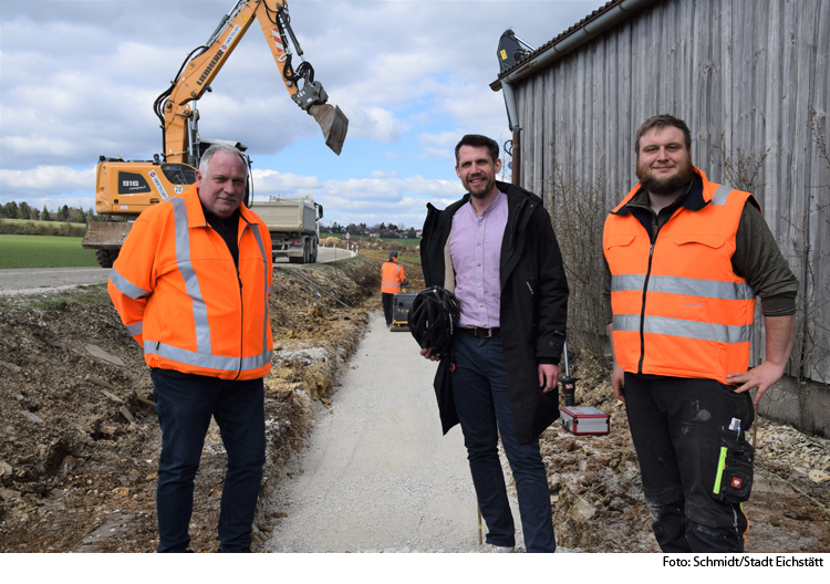 Geh- und Radweg entsteht