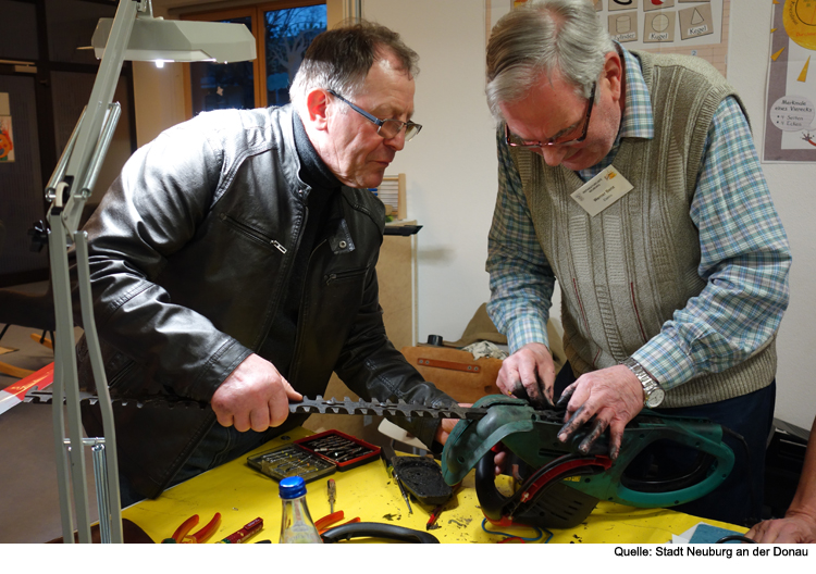 Reparaturcafé im Bürgerhaus am Schwalbanger