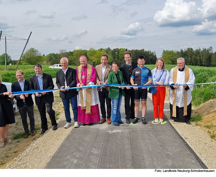 Geh- und Radweg eingeweiht