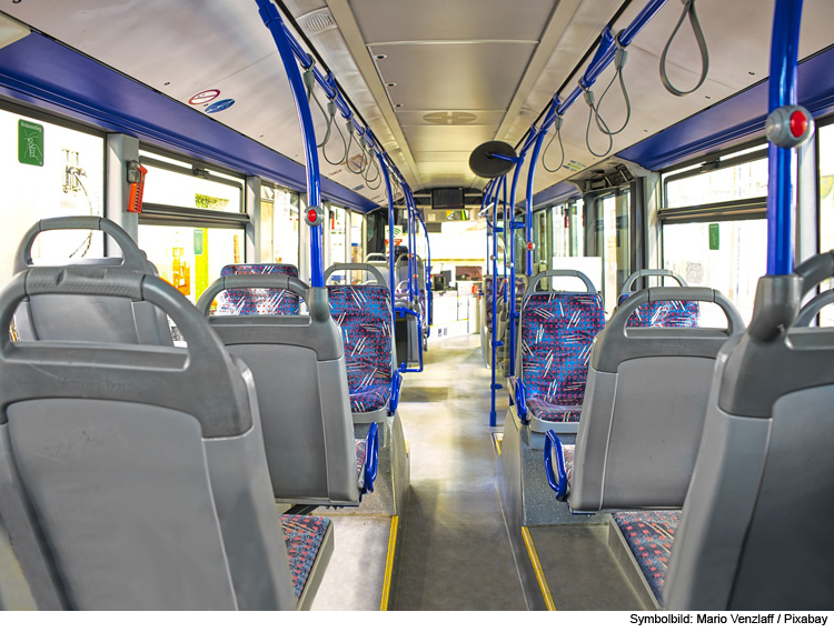 Bus-Fahrplan an den Feiertagen