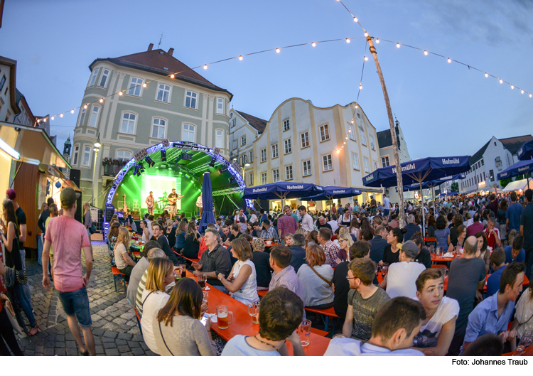 Mitfeiern beim Eichstätter Altstadtfest 