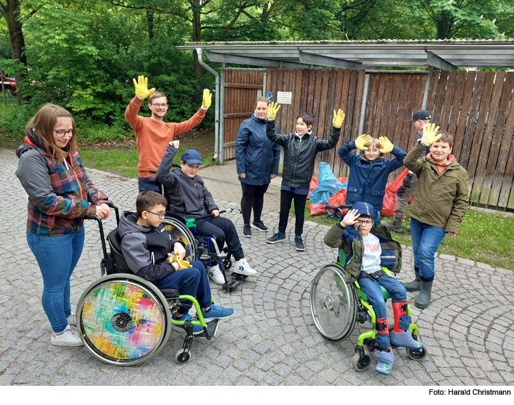 Ramadama vom Volksfestplatz bis zum Nordbahnhof