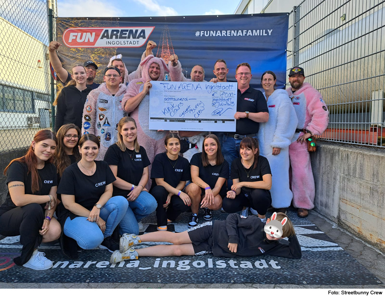 FunArena spendet beim Charity-Sommerfest 8.000 Euro