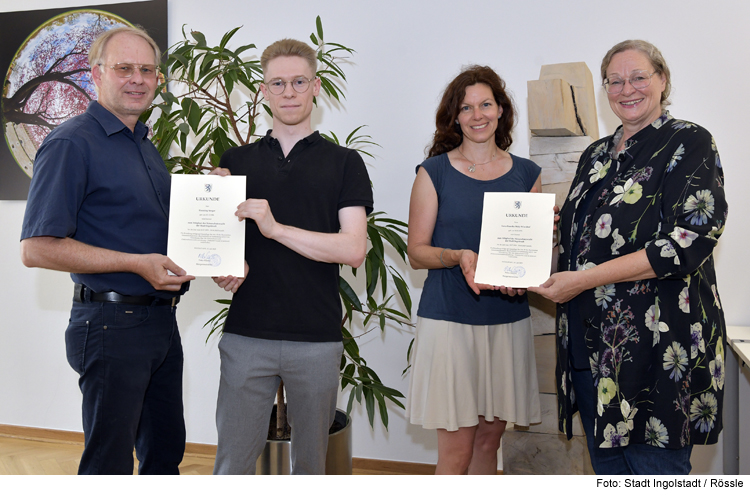 Zwei neue Mitglieder der Naturschutzwacht