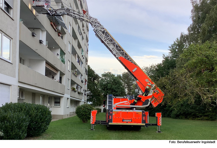 Alarmstichwort: „Brand in Hochhaus“