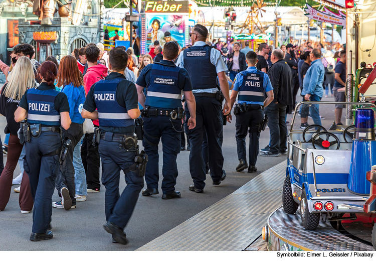 Polizei hat auf Barthelmarkt gut zu tun