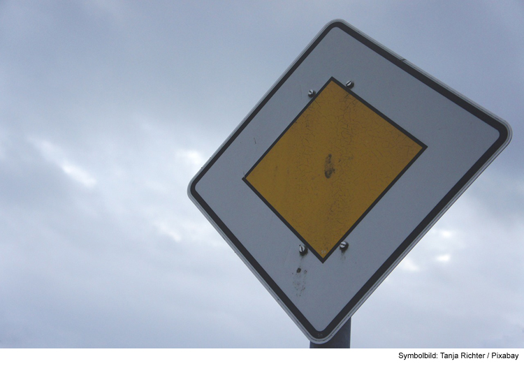 Der Verkehr kann wieder rollen