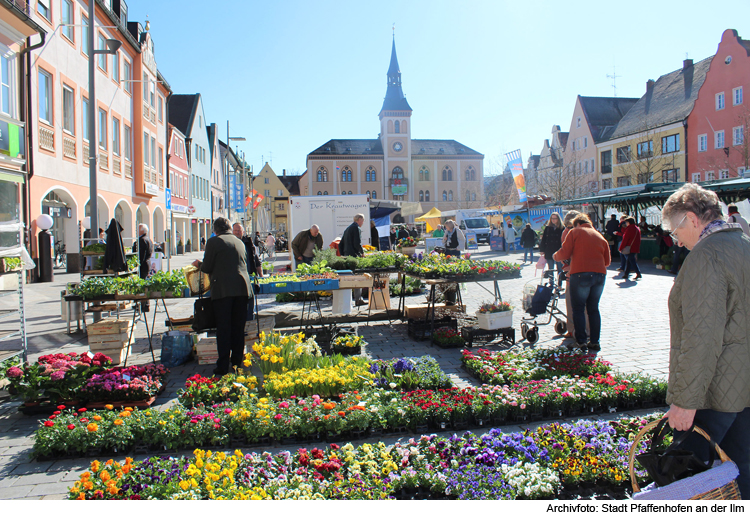 Wochenmarkt fällt aus