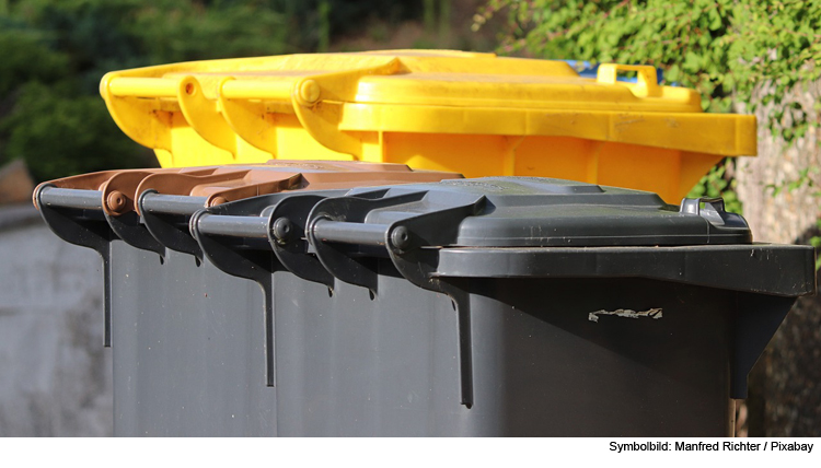 Einführung der gelben Tonne auf der Zielgeraden