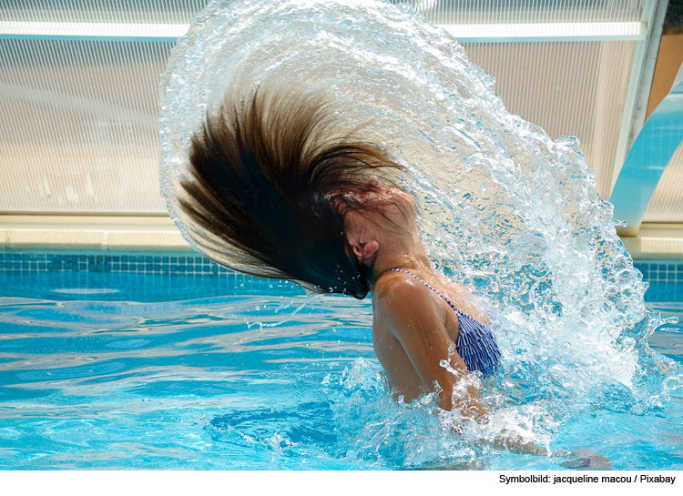 Einbruch in Freibad