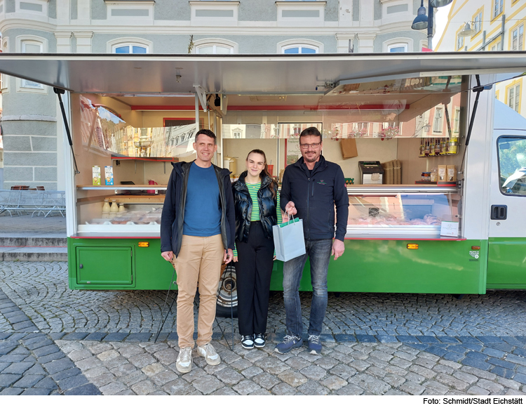 Neuer Stand auf Eichstätter Wochenmarkt