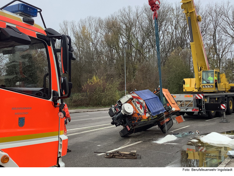 Streulaster kippt in Ingolstadt um