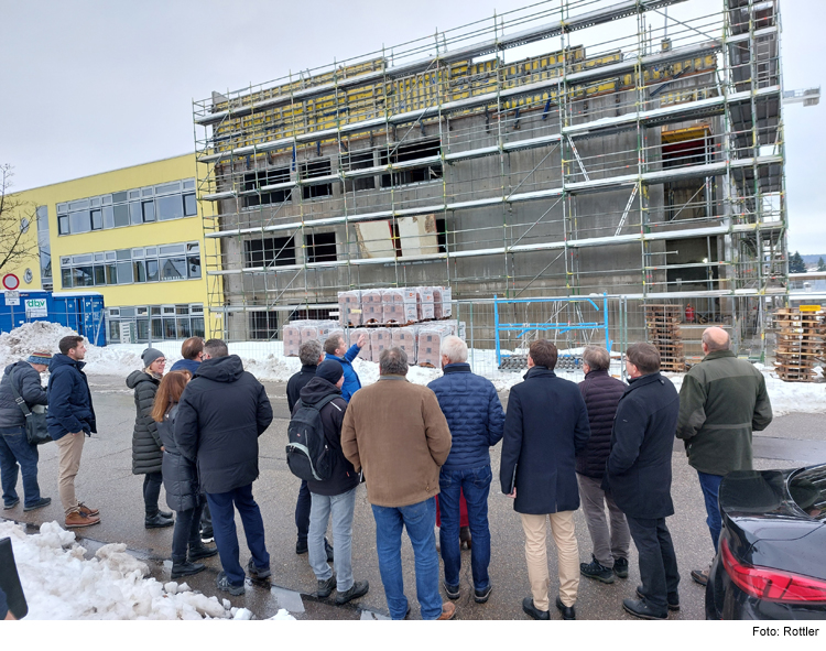 Neubau der Realschule kommt gut voran