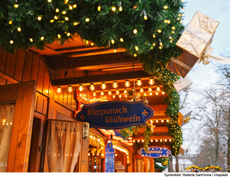 Diebstahl auf Weihnachtsmarkt