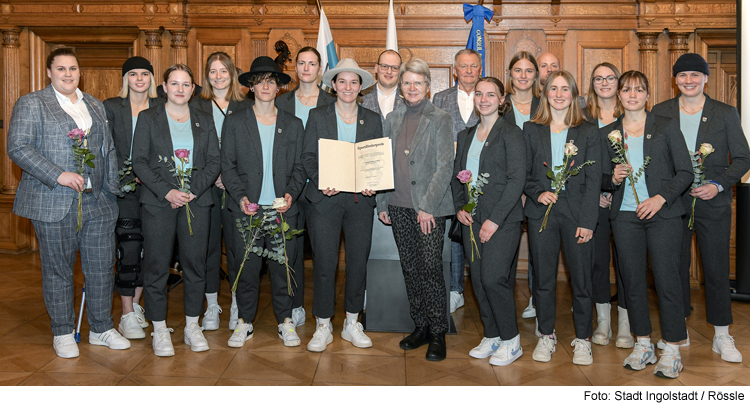 Sportförderpreis für ERCI-Frauen