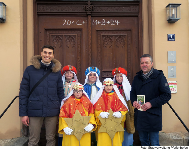 Sternsinger zu Besuch