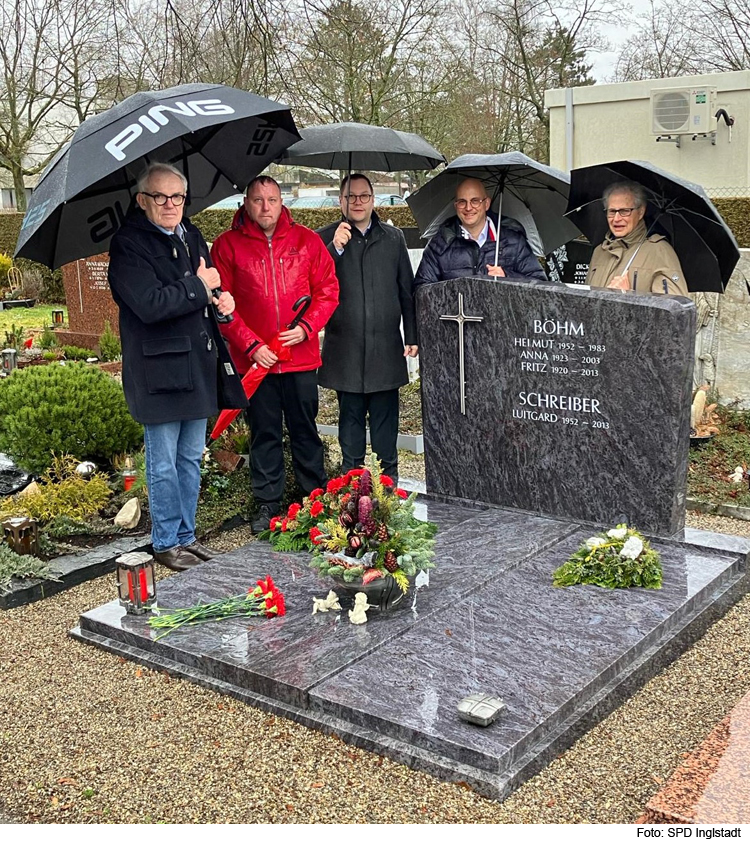 Gedenken an Fritz Böhm anlässlich seines 104. Geburtstages