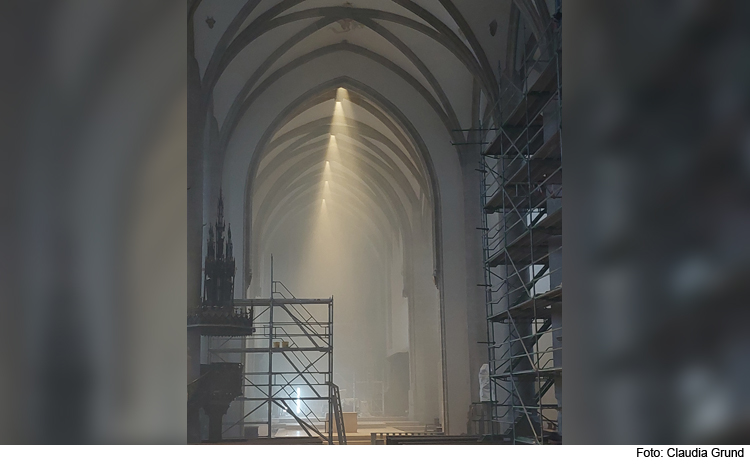 Feuer im Eichstätter Dom 