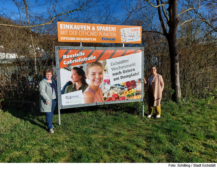 Straßensperrung bis zum Advent