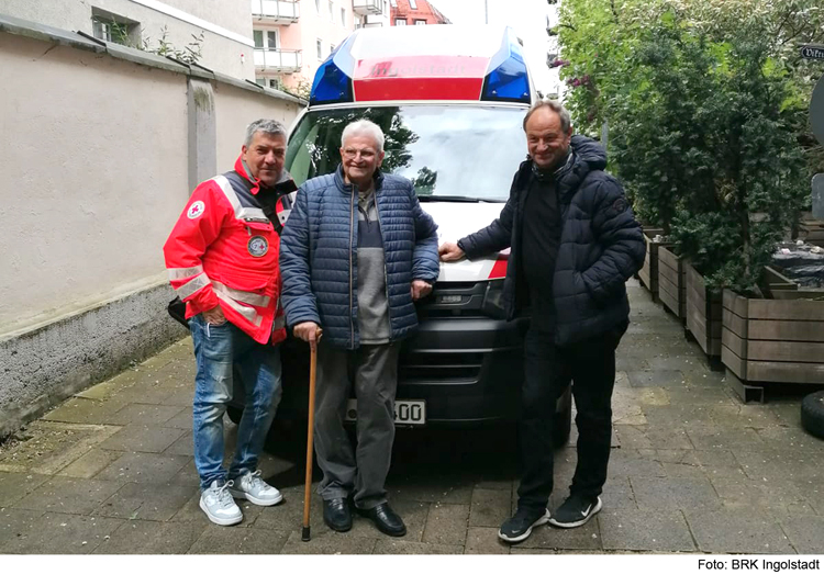 Ein unvergesslicher Tag in der Landeshauptstadt – BRK Ingolstadt erfüllt Herzenswunsch