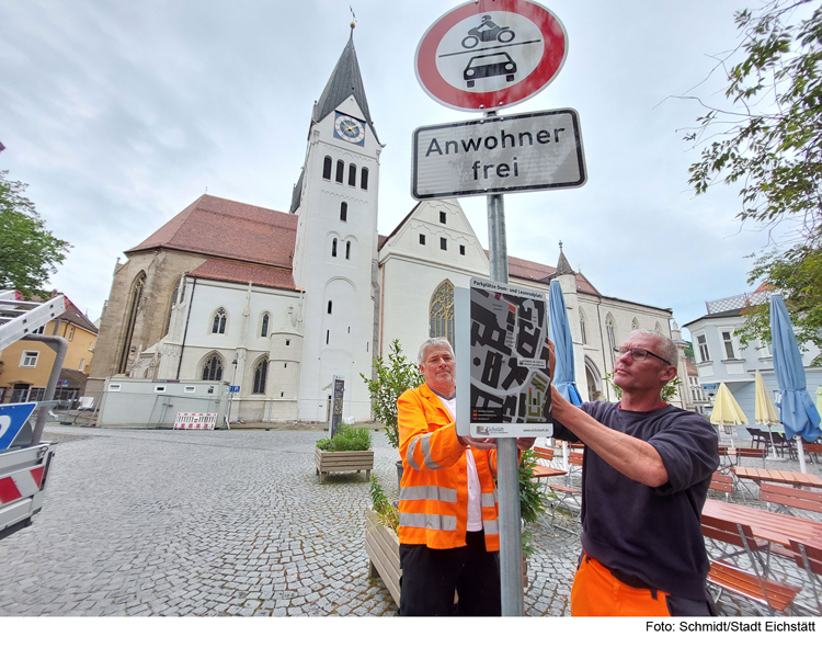 Neue Parkplatzregelung umgesetzt