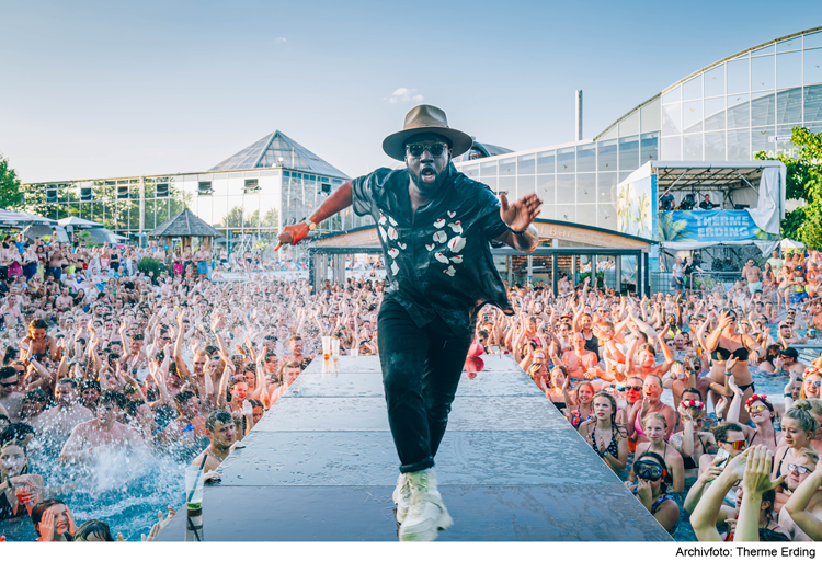 BAYERN 3 Beachparty in der Therme Erding