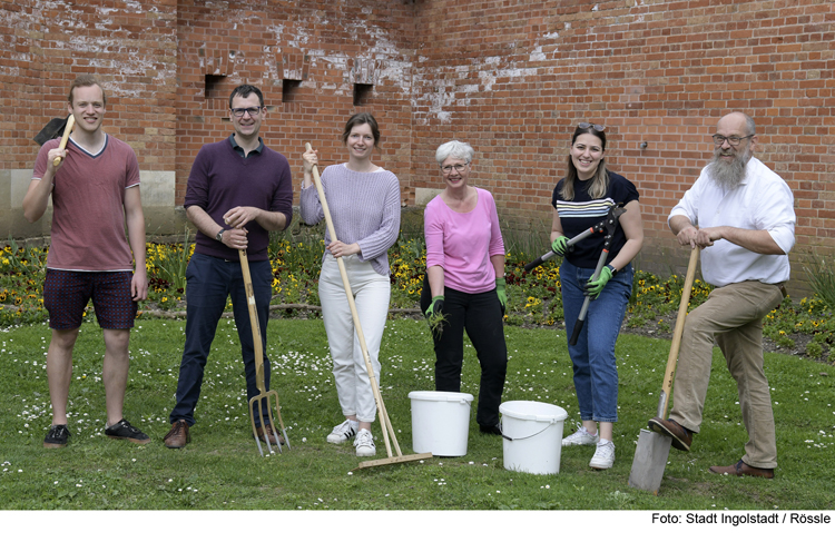 Klenzepark-Volunteers legen Hand an