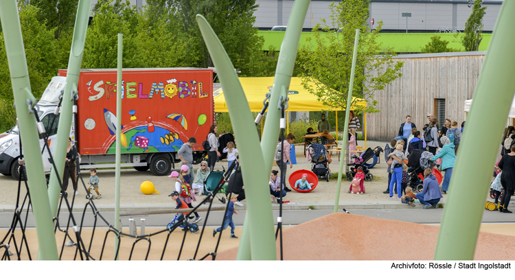 Familienfest im Ingolstädter Piuspark